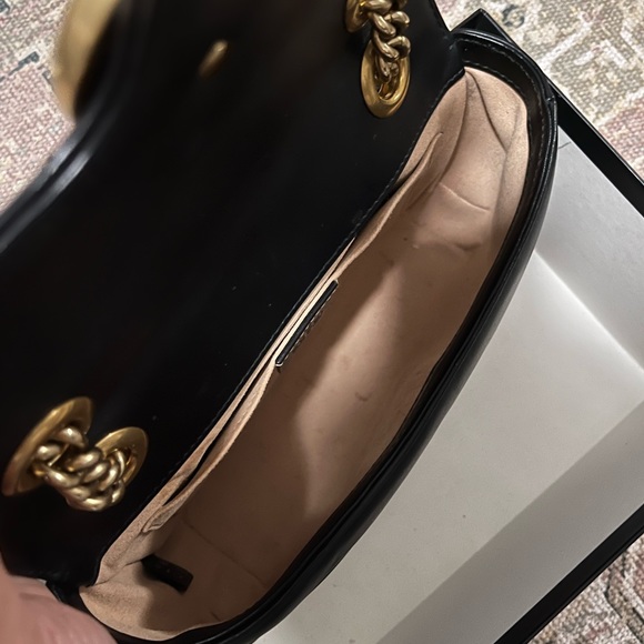 Gucci Marmont Leather Bag Small - Picture 2 of 5